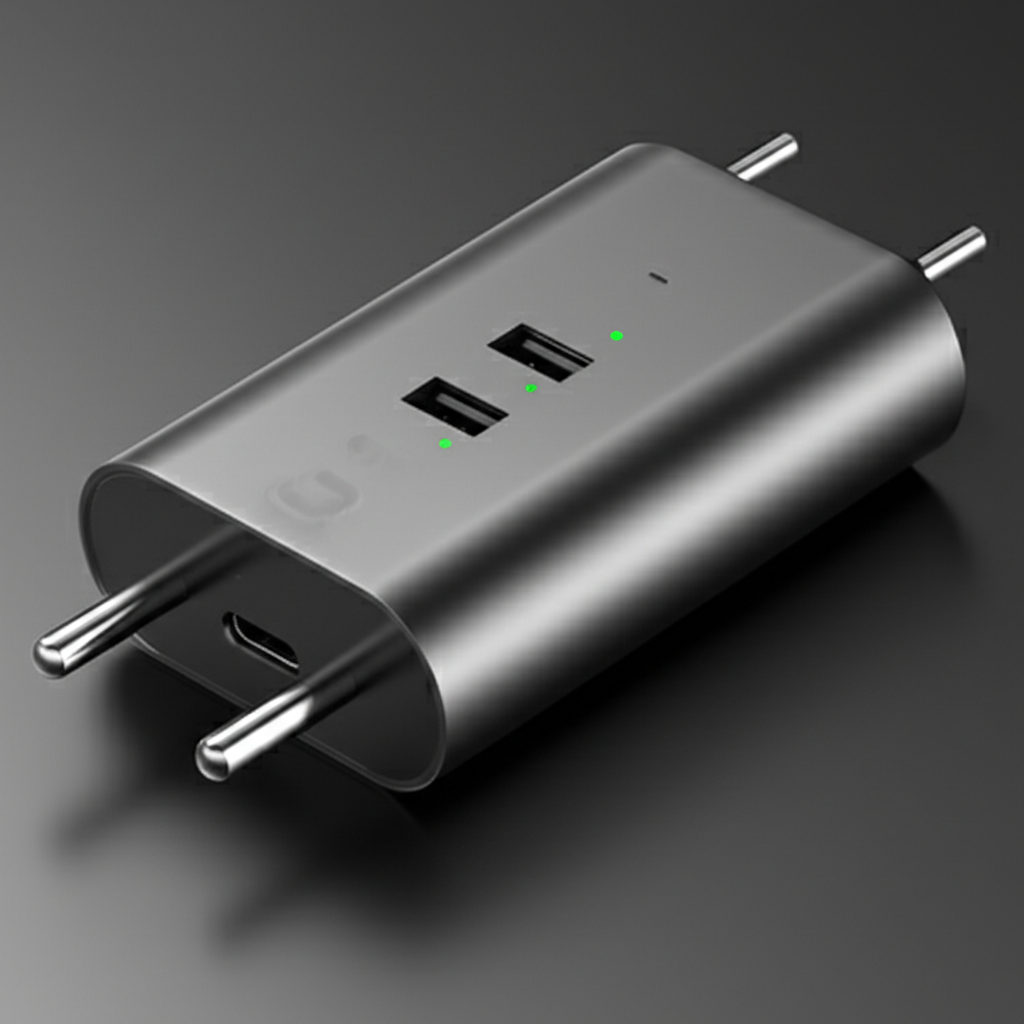 Carregador Rápido USB-C 65W GaN